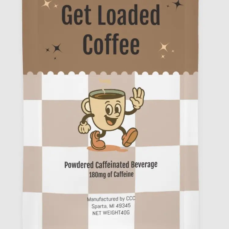 Protein Loaded Coffee – Viral | Single Packet | 16oz Coffee Drink Mix | 10g Protein & 180mg Caffeine | Hot or Cold